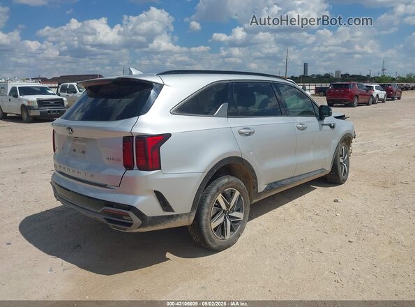 5XYRHDLF7MG030717 2021 KIA SORENTO Silver უკანა მარჯვენა