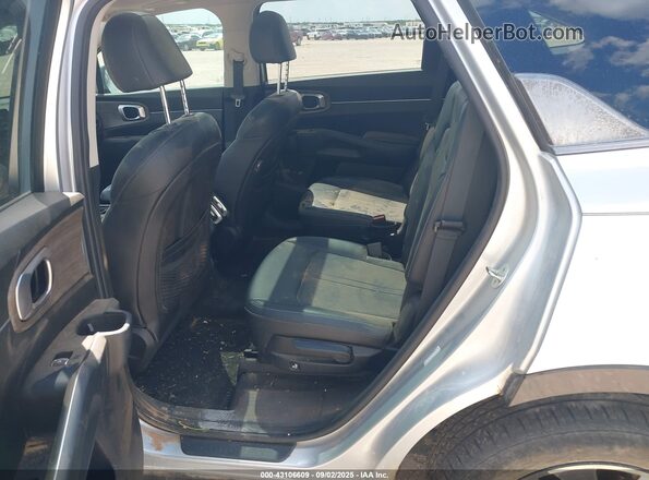 5XYRHDLF7MG030717 2021 KIA SORENTO Silver VIN კოდის სტიკერის ხედი