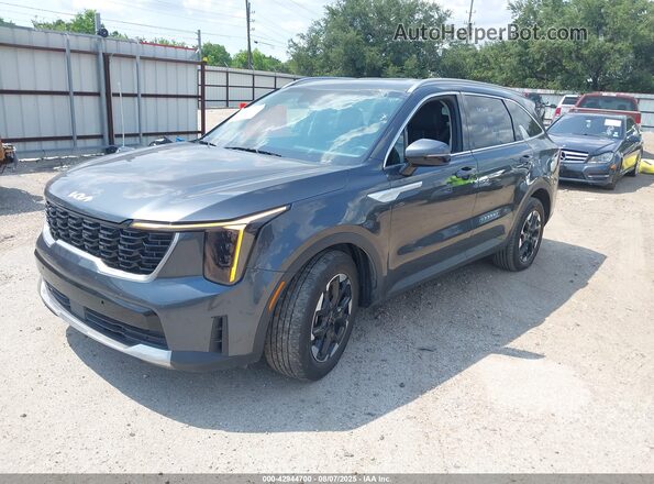 5XYRL4JC5RG279290 2024 KIA SORENTO Серый Передняя левая четверть