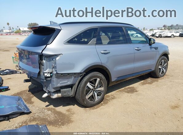 5XYRL4LC7MG035341 2021 KIA SORENTO Серый Задняя правая четверть