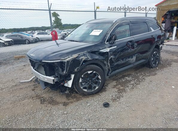 5XYRLDJC7SG351208 2025 KIA SORENTO Black Vista tres cuartos delantera izquierda