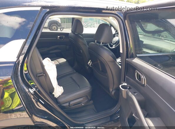 5XYRLDJC7SG351208 2025 KIA SORENTO Black Vista de la etiqueta del VIN