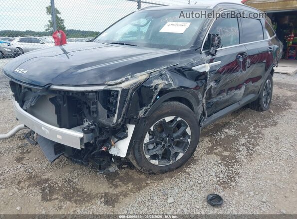 5XYRLDJC7SG351208 2025 KIA SORENTO Black Vista frontal