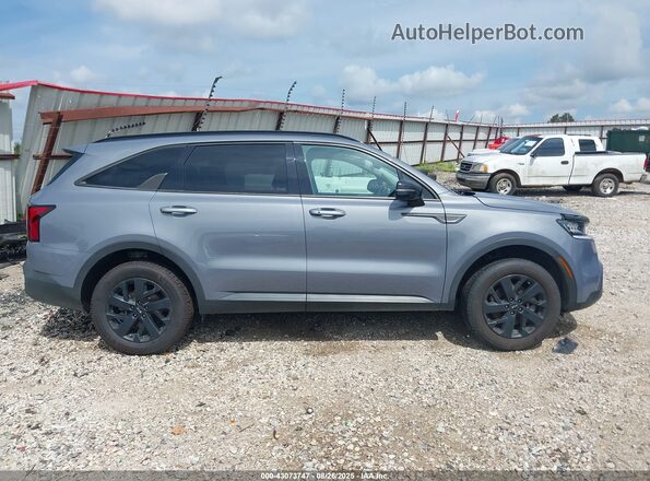 5XYRLDLC1MG002044 2021 KIA SORENTO Gray Rear interior view