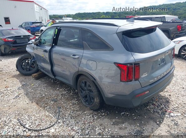 5XYRLDLC1MG002044 2021 KIA SORENTO Gray Rear left