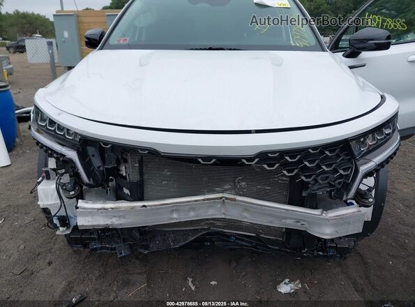 5XYRLDLC4NG115827 2022 KIA SORENTO White Դիմացի տեսք