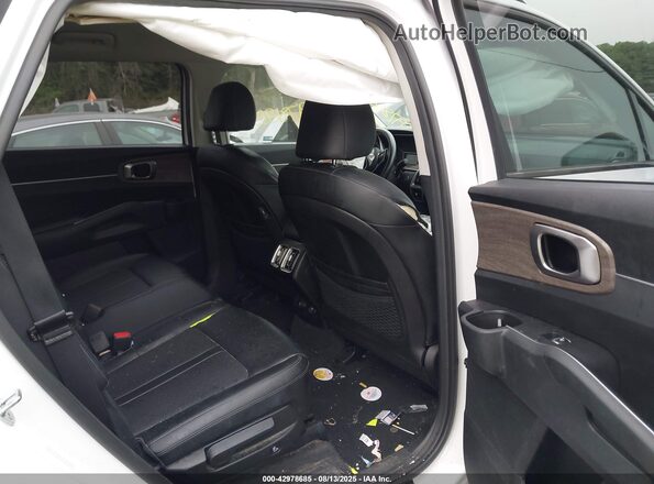 5XYRLDLC4NG115827 2022 KIA SORENTO White VIN կոդի պիտակի տեսք
