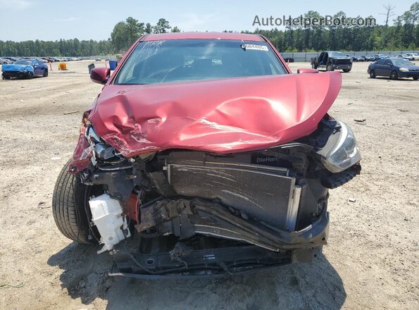 5XYZT3LB0JG527366 2018 HYUNDAI SANTA Burgundy 