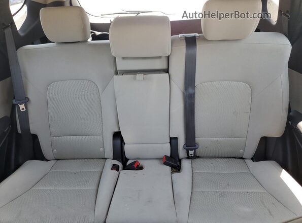5XYZT3LB0JG527366 2018 HYUNDAI SANTA Burgundy 