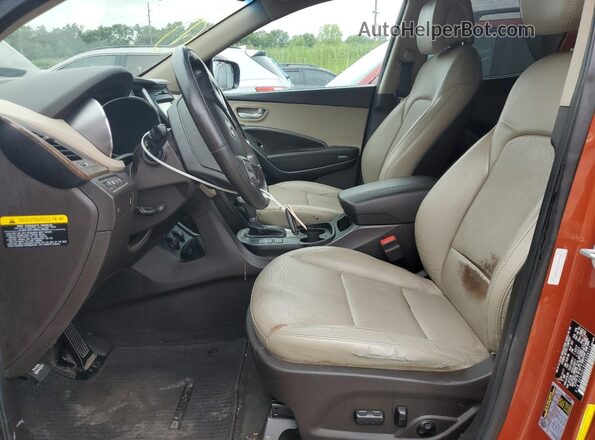 5XYZUDLB2JG509115 2018 HYUNDAI SANTA Оранжевый 