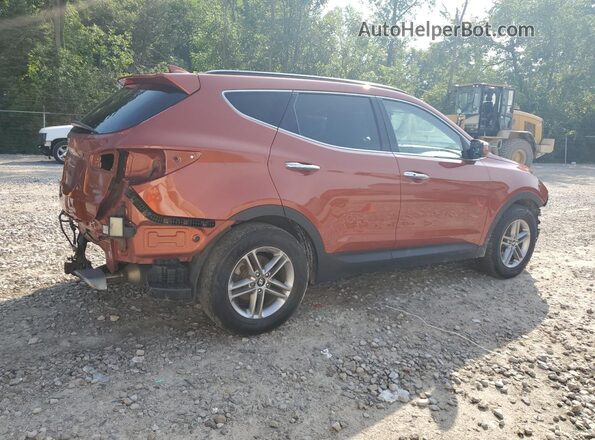 5XYZUDLB2JG509115 2018 HYUNDAI SANTA Оранжевый 