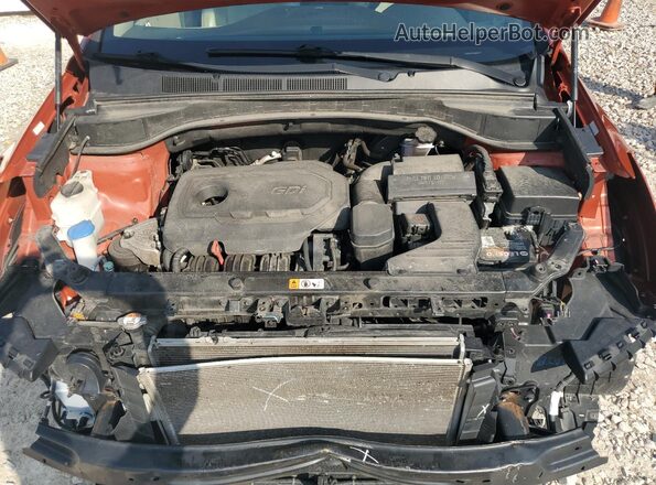 5XYZUDLB2JG509115 2018 HYUNDAI SANTA Оранжевый 