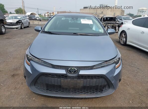 5YFEPMAE5MP161779 2021 TOYOTA LL Blue Instrument cluster view