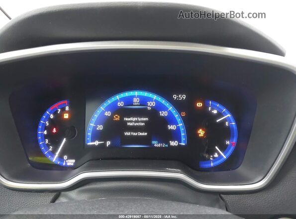 5YFFPRAE7LP108503 2020 TOYOTA LL Gray Rear seats view