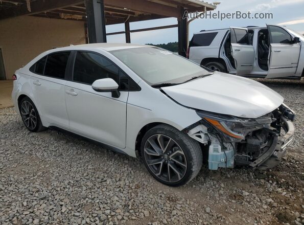 5YFS4MCE6MP061005 2021 TOYOTA LL White Передня права чверть