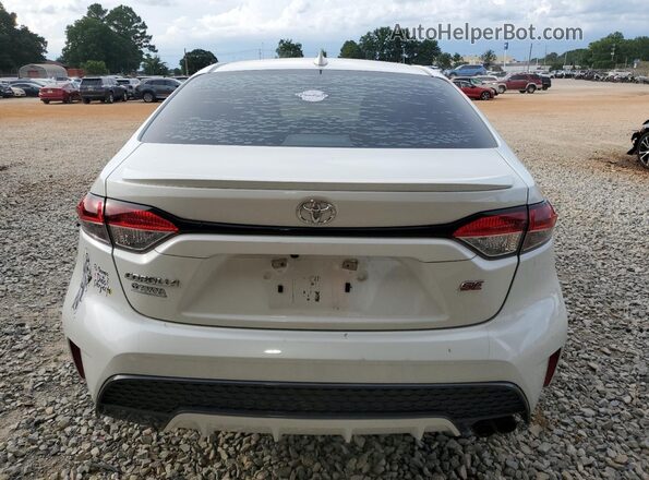 5YFS4MCE6MP061005 2021 TOYOTA LL White Вид ззаду