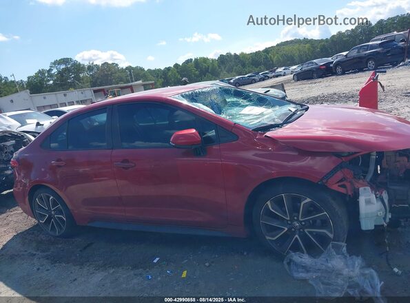 5YFS4RCE5LP017797 2020 TOYOTA LL Red Widok wnętrza z tyłu