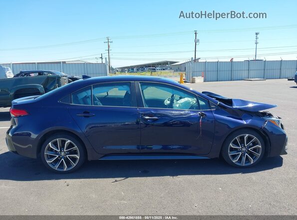 5YFT4RCE6LP004884 2020 TOYOTA LL Blue Սալոնի հետևի տեսք