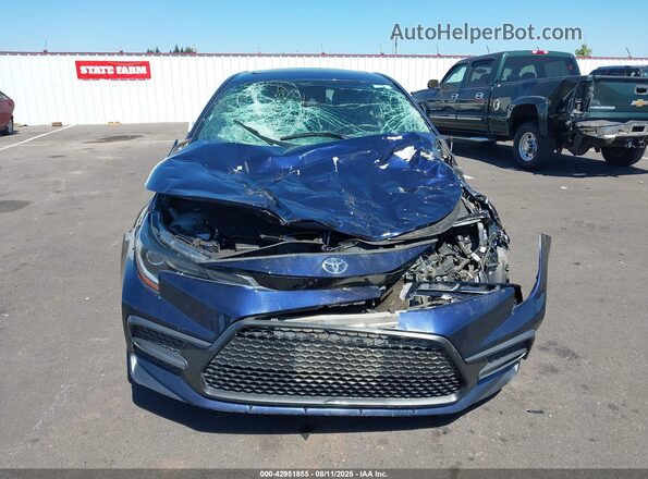 5YFT4RCE6LP004884 2020 TOYOTA LL Blue Սարքավորումների վահանակի տեսք