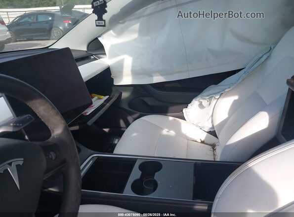 5YJ3E1EA0MF018267 2021 TESLA MODEL 3 White Սալոնի դիմացի տեսք