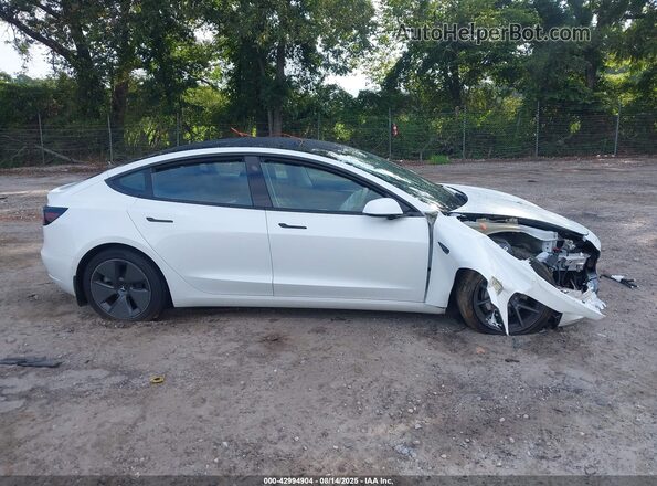 5YJ3E1EA9MF016159 2021 TESLA MODEL 3 White Սարքավորումների վահանակի տեսք