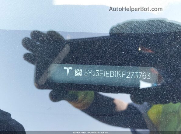 5YJ3E1EB1NF273763 2022 TESLA MODEL 3 Red 