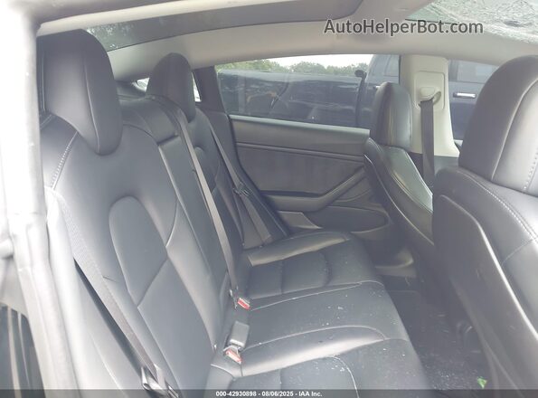 5YJ3E1EB3LF666208 2020 TESLA MODEL 3 Black Vista de la etiqueta del VIN