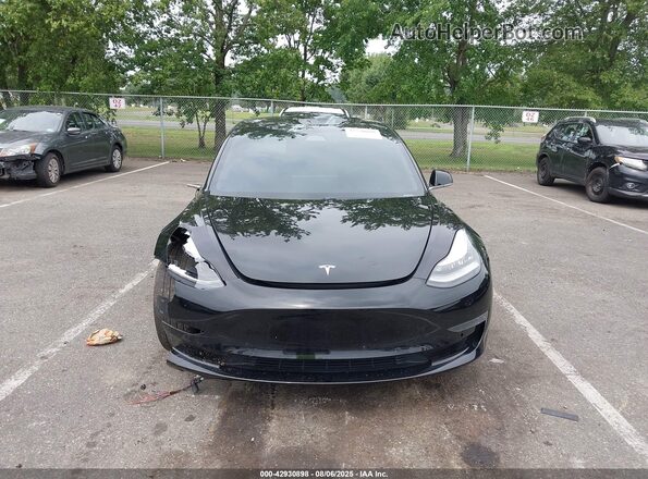 5YJ3E1EB3LF666208 2020 TESLA MODEL 3 Black Vista del cuadro de instrumentos