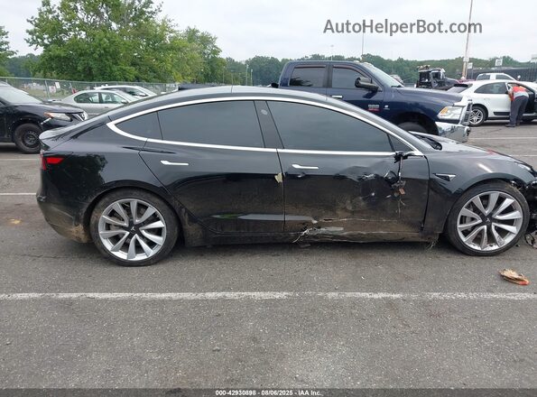 5YJ3E1EB3LF666208 2020 TESLA MODEL 3 Black Vista interior trasera
