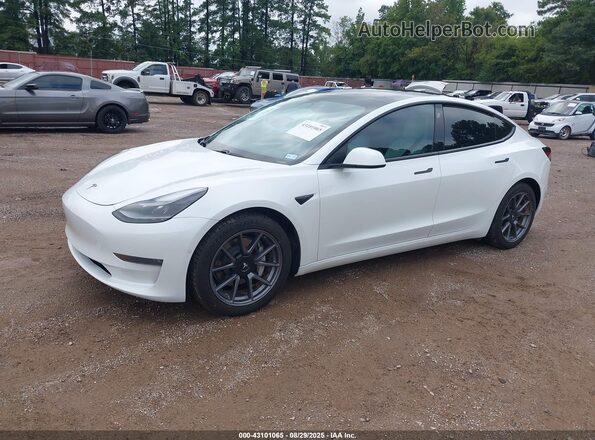 5YJ3E1EB3MF993080 2021 TESLA MODEL 3 White 