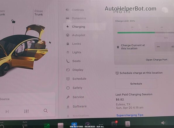 5YJ3E1EB3MF993080 2021 TESLA MODEL 3 White 