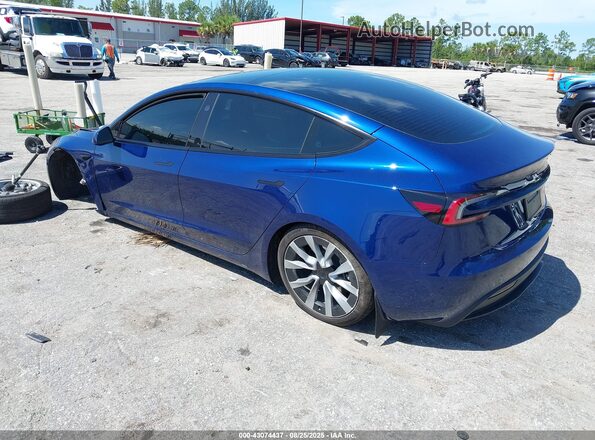 5YJ3E1EB4RF799570 2024 TESLA MODEL 3 Blue 
