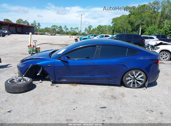 5YJ3E1EB4RF799570 2024 TESLA MODEL 3 Blue 