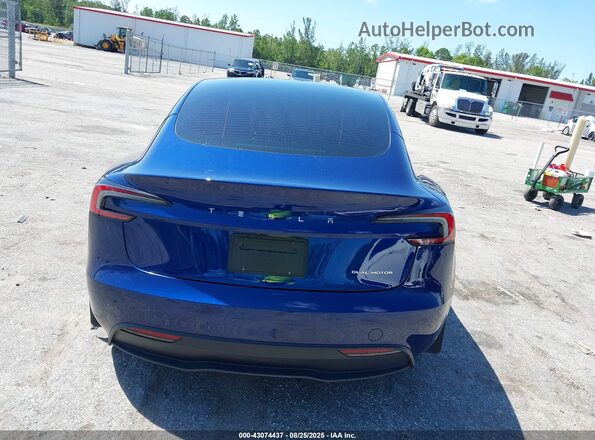 5YJ3E1EB4RF799570 2024 TESLA MODEL 3 Blue 