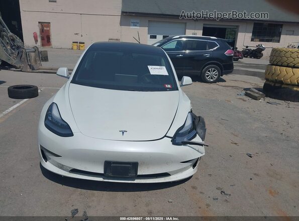 5YJ3E1EB5LF795129 2020 TESLA MODEL 3 White Instrument cluster view
