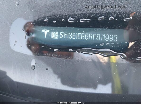 5YJ3E1EB6RF811993 2024 TESLA MODEL 3 Black Vista del compartimento del motor