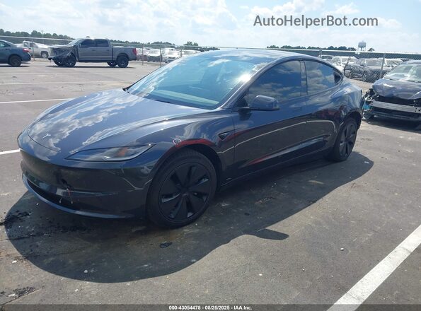 5YJ3E1EB7RF809900 2024 TESLA MODEL 3 Серый Передняя левая четверть