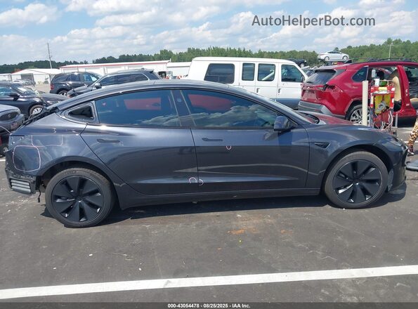 5YJ3E1EB7RF809900 2024 TESLA MODEL 3 Серый Вид щитка приборов