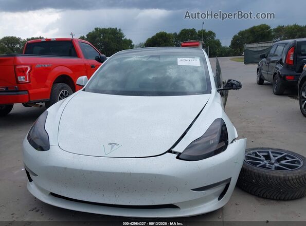 5YJ3E1EB8MF852828 2021 TESLA MODEL 3 White Սալոնի հետևի տեսք