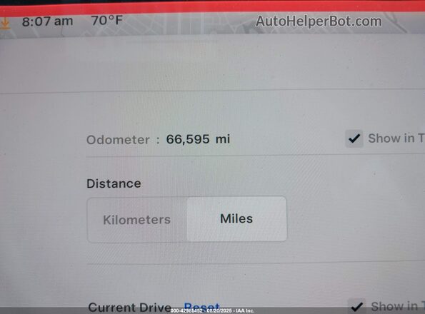 5YJ3E1EC3LF586416 2020 TESLA MODEL 3 Red 