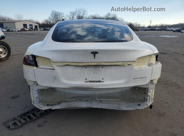 5YJSA1E20LF397964 2020 TESLA MODEL White Rear view