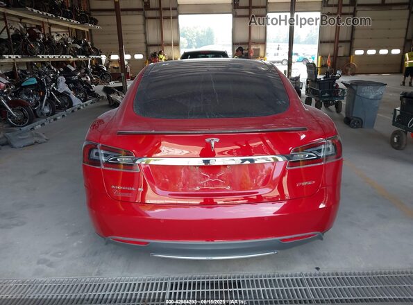5YJSA1E47GF132630 2016 TESLA MODEL S Maroon 