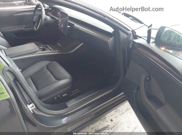 5YJSA1E52RF542974 2024 TESLA MODEL S Black Вид салону спереду