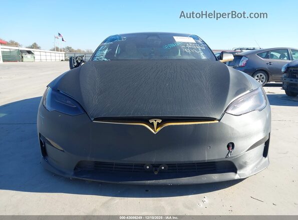 5YJSA1E56NF471420 2022 TESLA MODEL S Black Вид щитка приладів