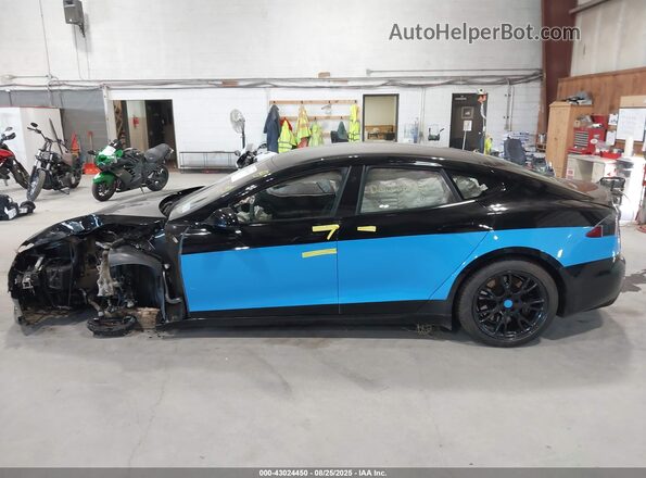 5YJSA1E60MF440106 2021 TESLA MODEL S Black 