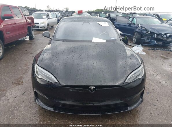 5YJSA1E60NF484124 2022 TESLA MODEL S Black Սարքավորումների վահանակի տեսք