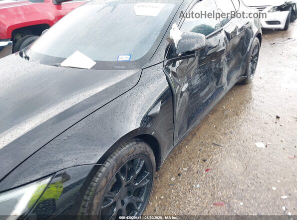 5YJSA1E60NF484124 2022 TESLA MODEL S Black Դիմացի տեսք