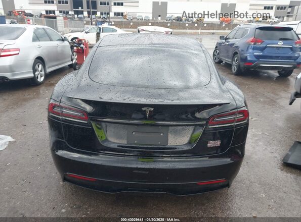 5YJSA1E60NF484124 2022 TESLA MODEL S Black 