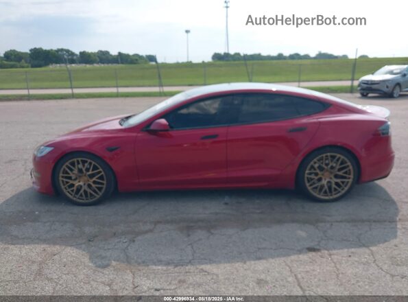 5YJSA1E63MF453139 2021 TESLA MODEL S Red 