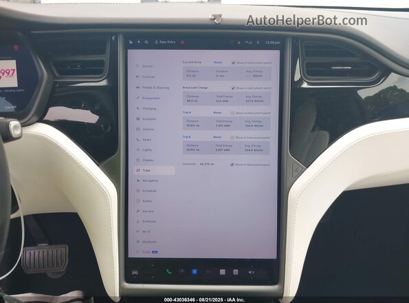 5YJXCBE2XMF324463 2021 TESLA MODEL X Red 